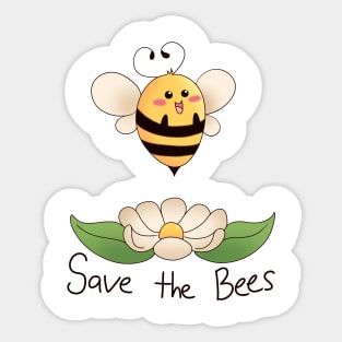 Save the Bees Sticker